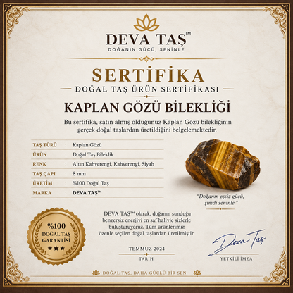 DEVA TAŞ™ Para Çekim Bilekliği | Bolluk & Bereket Enerjisi